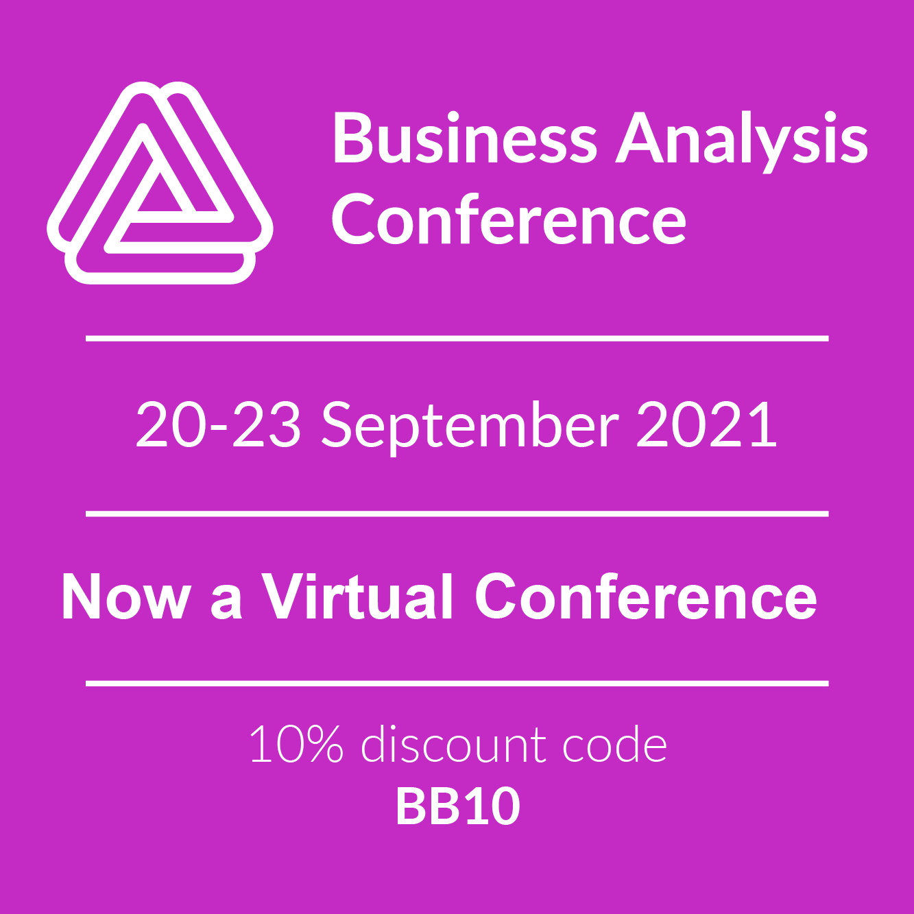 Business Bullet Business Analysis Conference Europe 2021